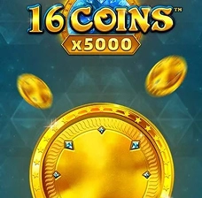 HeroSpin 16 Coins x5000 slot con moneta dorata