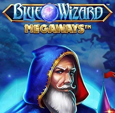 HeroSpin Blue Wizard Megaways slot con mago