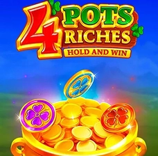 HeroSpin 4 Pots Riches Hold and Win slot con monete d’oro